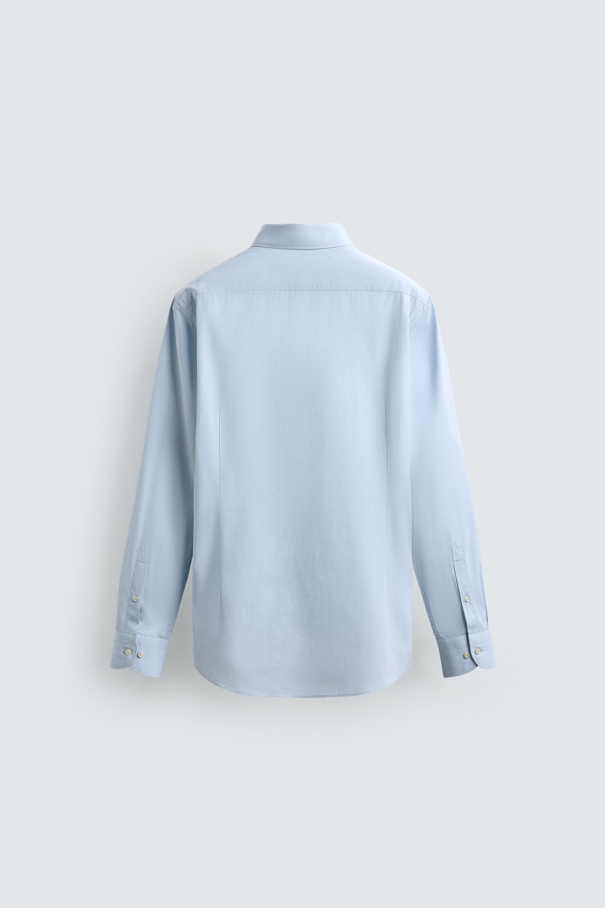 CHEMISE SLIM FIT COTON